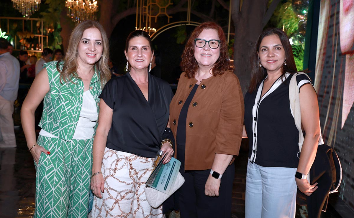 Rocío, Pily, Mayra y Marcela