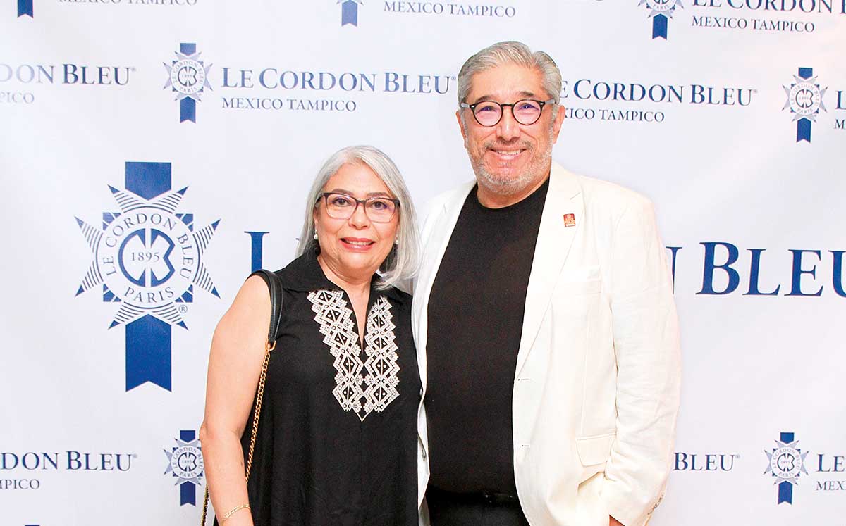 ADRIANA VALLEJO Y JORGE GÁLVEZ disfrutaron de la cena de gala a beneficio del CRIT Tamaulipas