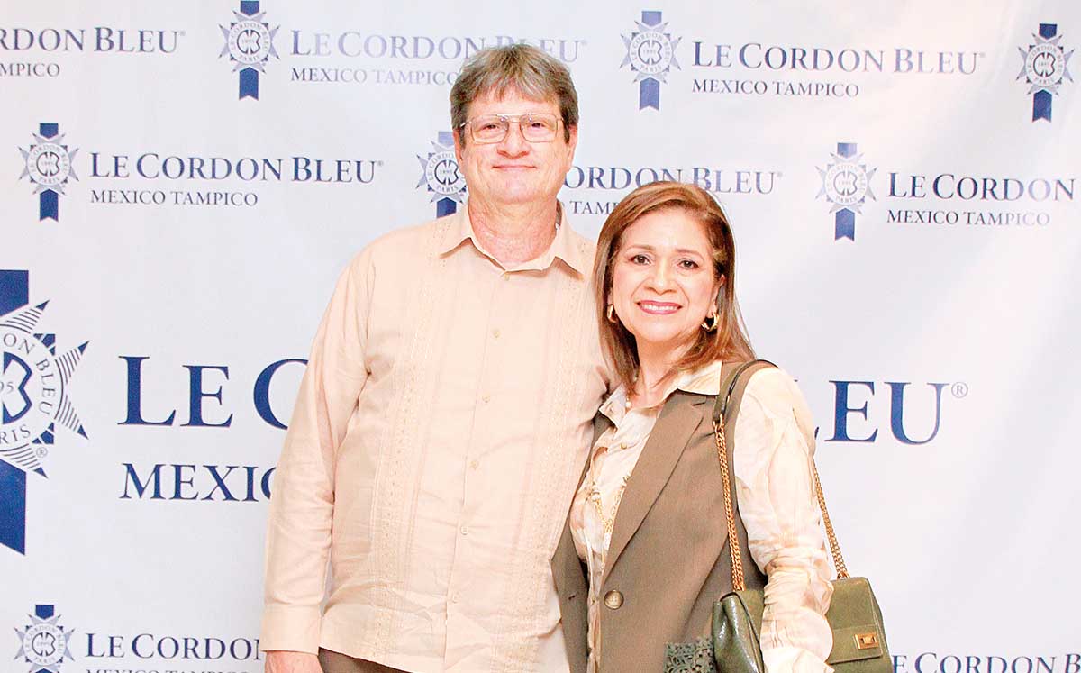 BASILIO KOT Y LAILA DE KOT degustaron de una deliciosa cena preparada por la escuela de cocina del IEST Anáhuac, Le Cordon Bleu