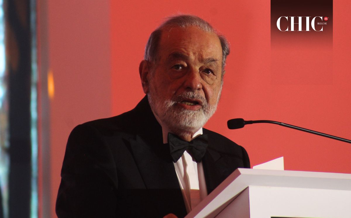 Carlos Slim en la 14ª Edición del Premio Italia México 2024 (Foto: Leslie Flores)