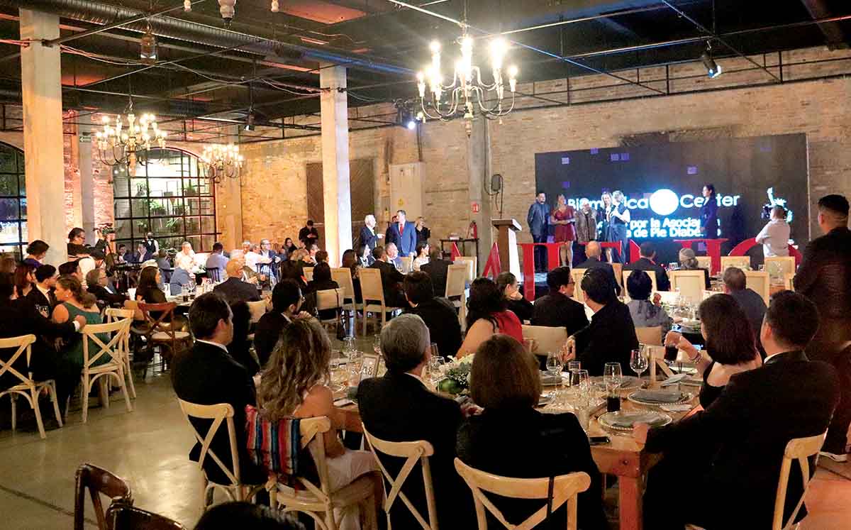 Detalles durante los premios a la Salud Total 2024