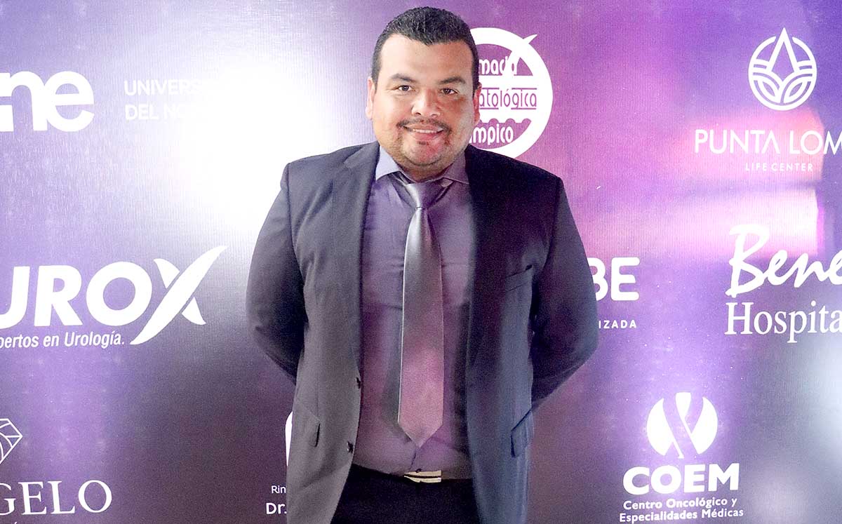 JUAN DE DIOS RUIZ nos regaló su mejor sonrisa durante el evento