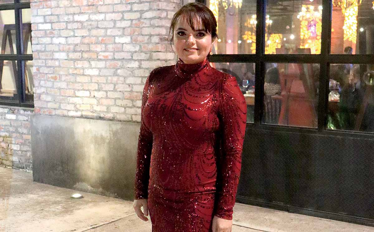 KARLA GARCÍA llegó con su mejor outfit a los premios a la Salud Total 2024