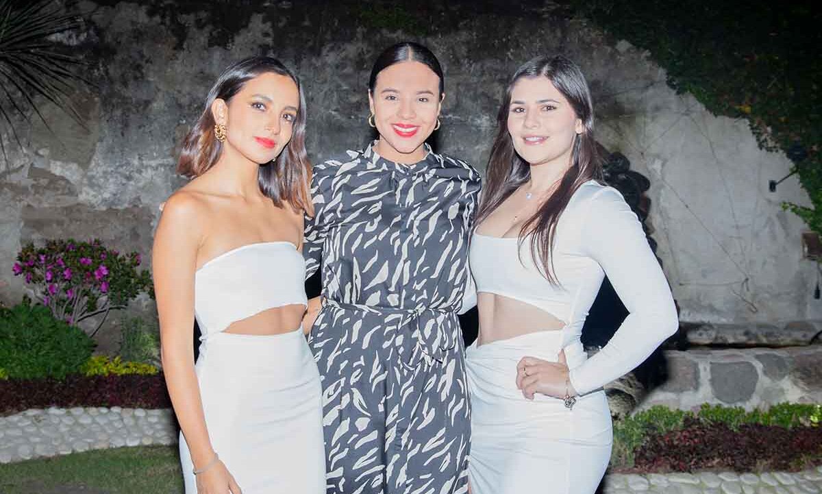 Majo Espejel, Ana Solana e Isabela Cisneros