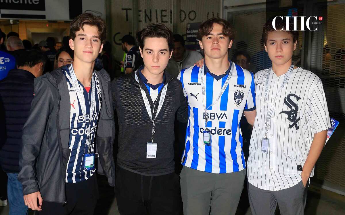 Andrés Escobedo, Diego Fautsch, Santiago Ruiz y Alejandro Flores. Fotos: Daniel Saldívar