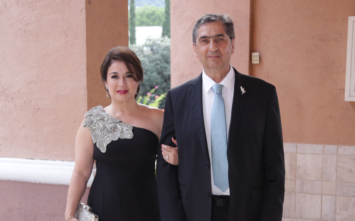 Bárbara Barceló de Náder y César Náder