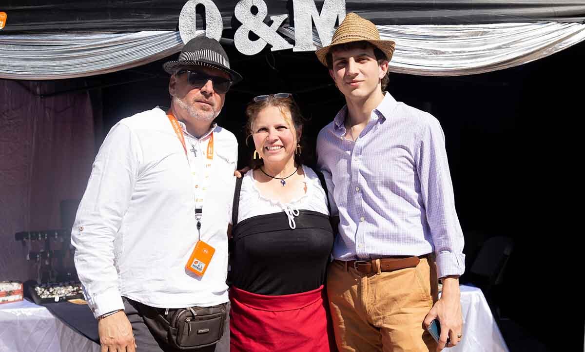Omar Soto, Monserrat Cabañas y Omar Cabañas