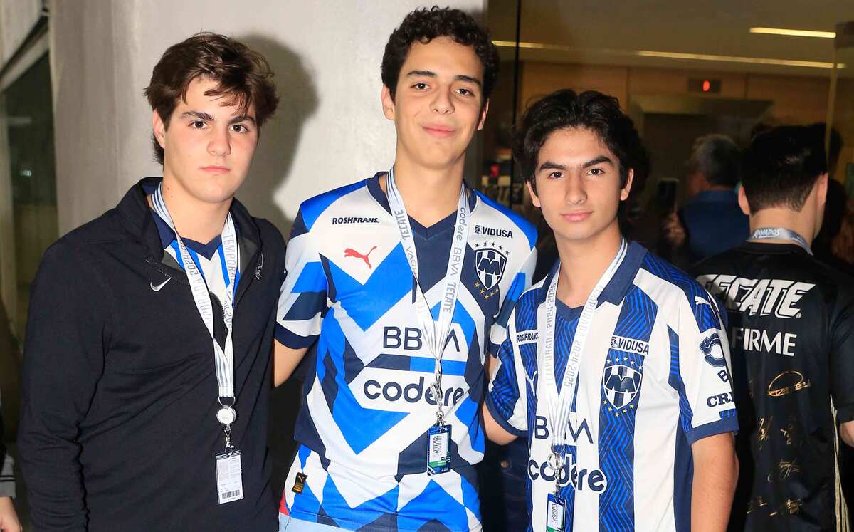 Diego Blanco, Marcelo Elizondo y Gaspar Martínez