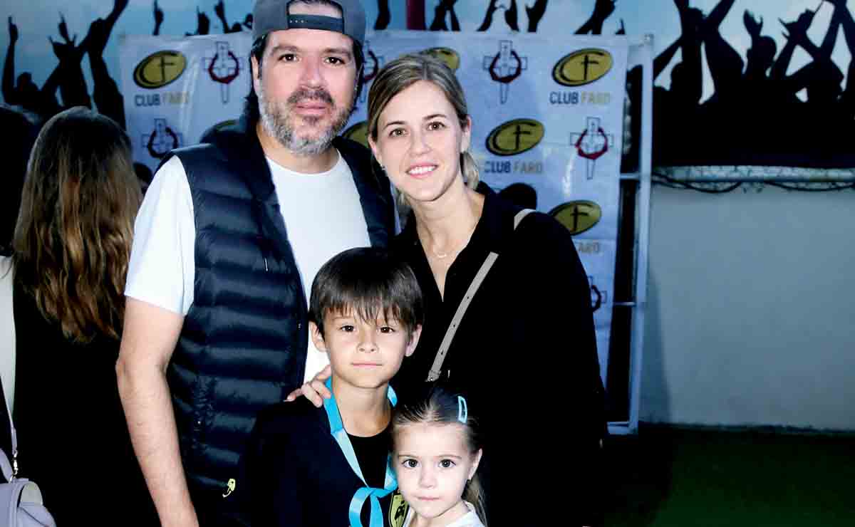 Emilio Lozano, Paulina Salazar, Matías Lozano y Alía Lozano / Fotos: Omar Valdez yDaniel Saldívar