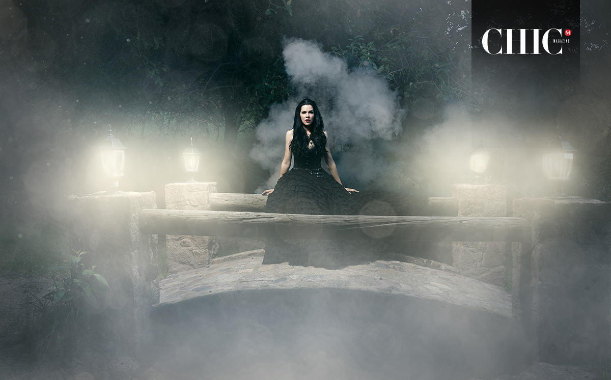 En este Shooting ¡sorpresa! salió a la luz su lado más bromista