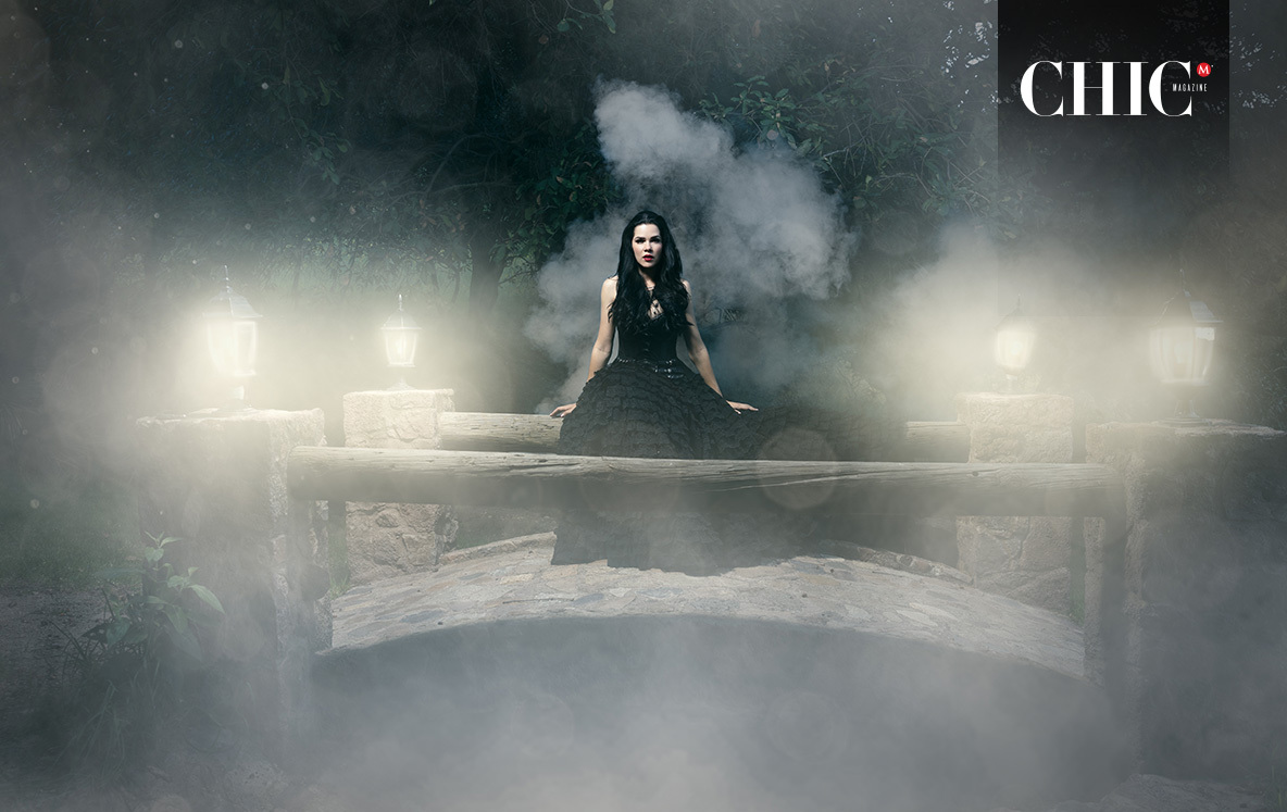 En este Shooting ¡sorpresa! salió a la luz su lado más bromista