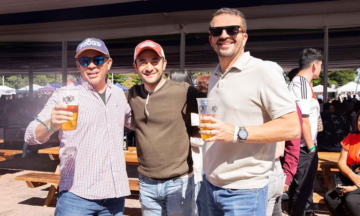Fernando Sánchez, Erick Martínez y Pablo Ortiz