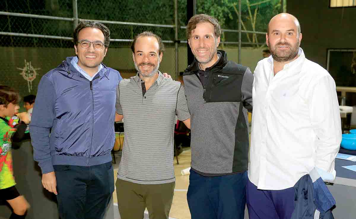 Mauricio Culebro, Alejandro García, Andrés Bichara y Marcelo Galván / Fotos: Omar Valdez yDaniel Saldívar