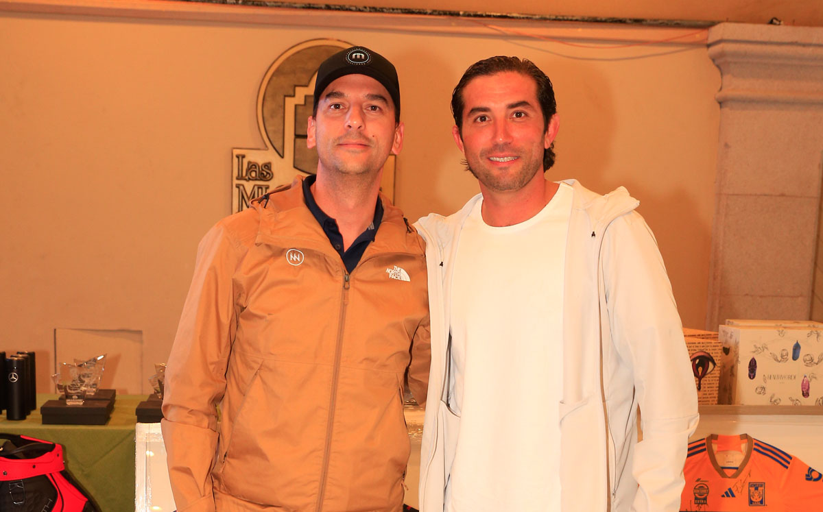 Memo Bassauri y Jacobo Zablah