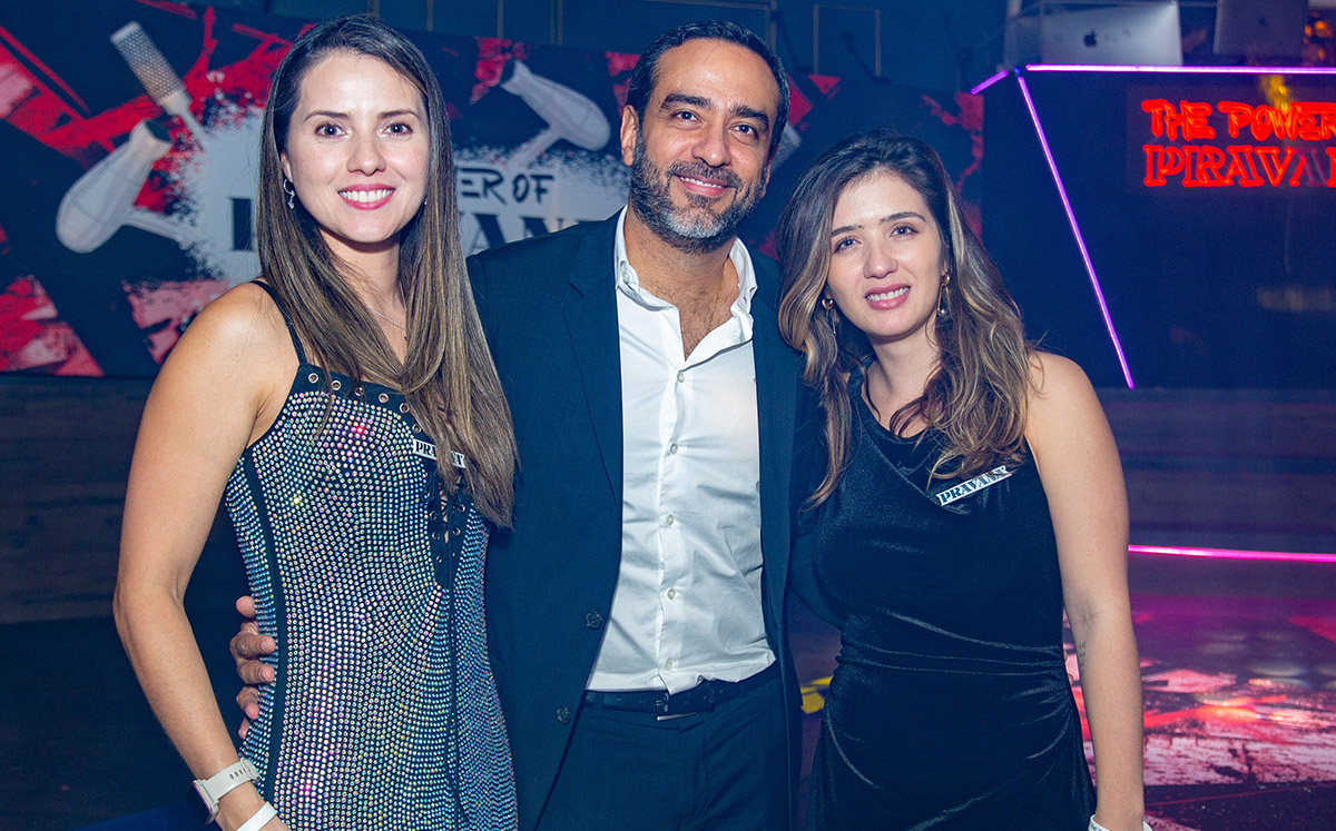 Andrea Rodríguez, Mauricio Betancur y Juliana Parra