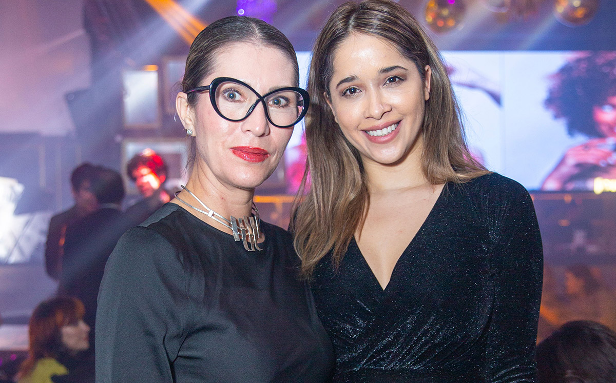Aurora González de Mendoza y Areliz Benel