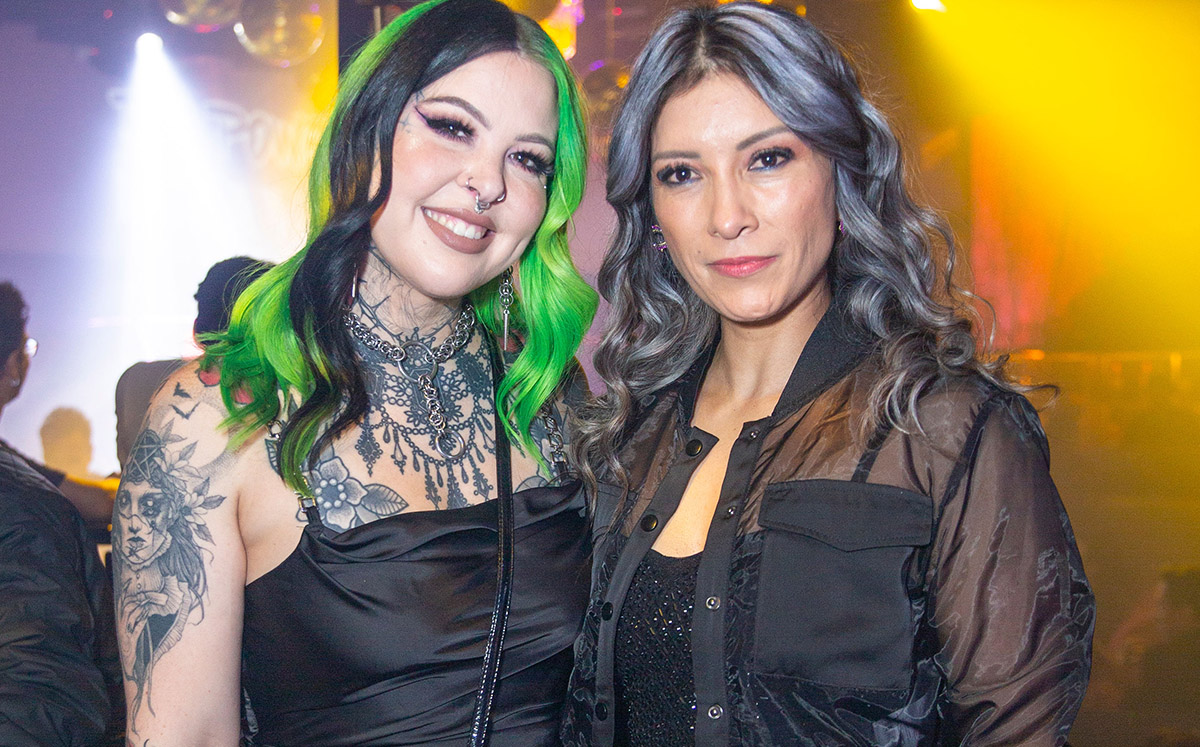 Erika Simpson y Martha Yael