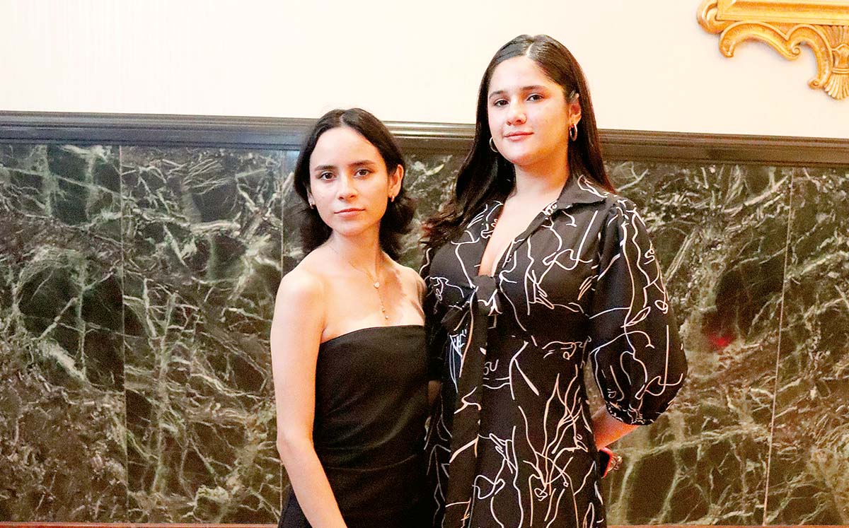 WENDY GUZMAN Y HANNIA RAMÍREZ degustaron de comida española a la carta mientras Gente Estelar ponía el ambiente en el lugar