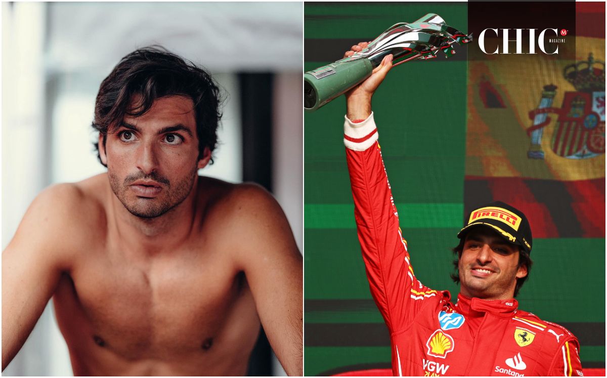 Él es Carlos Sainz, el ganador del Gran Premio de México 2024 (Foto: Getty)