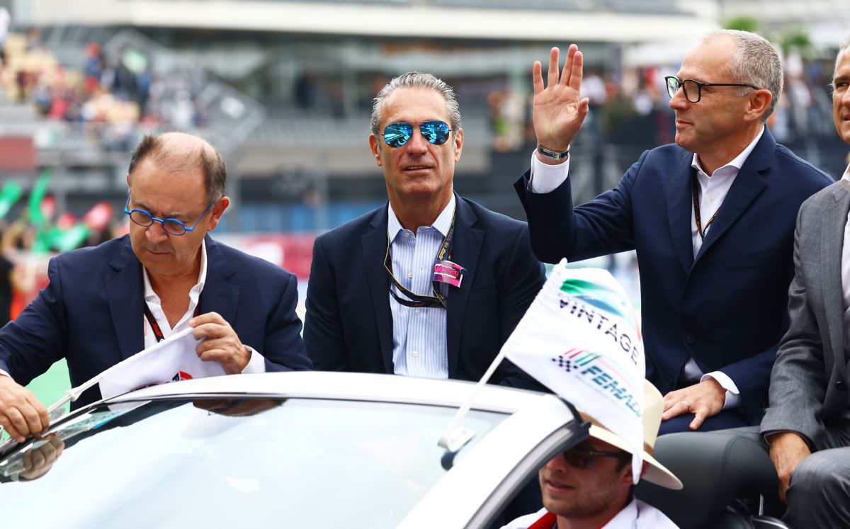La familia Slim en el GP de México 2024 (Foto: Getty)