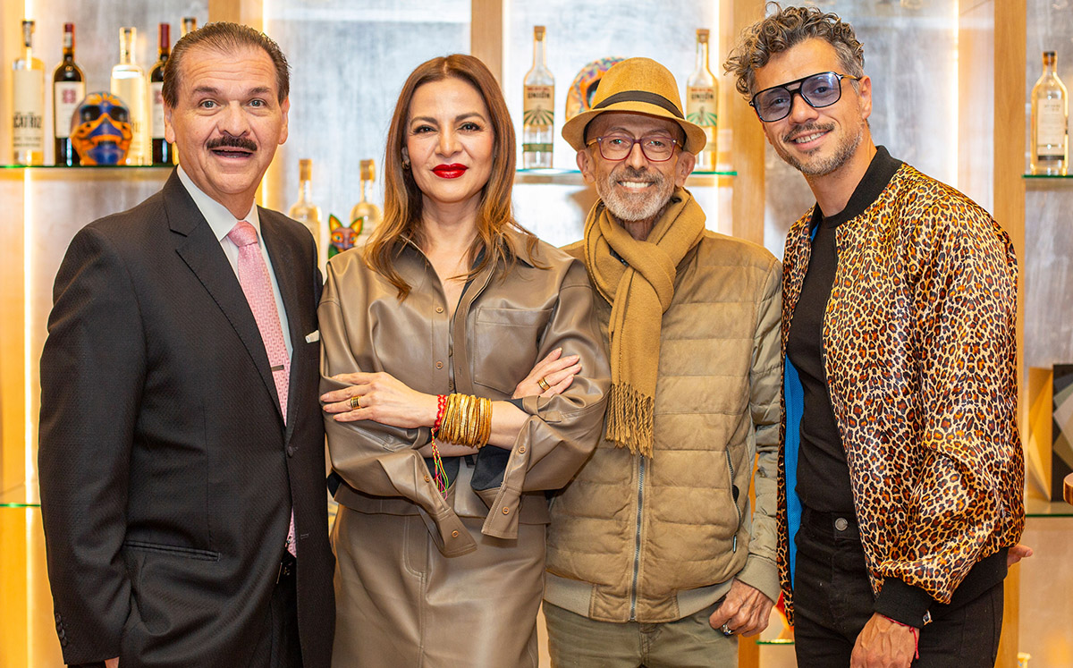 Gerardo Torres, Jamehel Guerra, Óscar Román y Luis Fernando Martínez