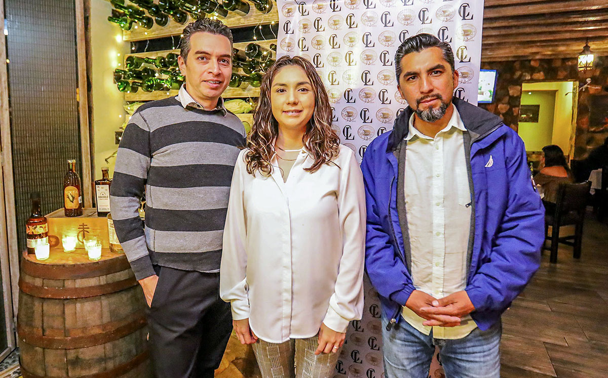 Edgar Romero, Magda Romero y David Escutia (Edgar Segura / Braulio García)