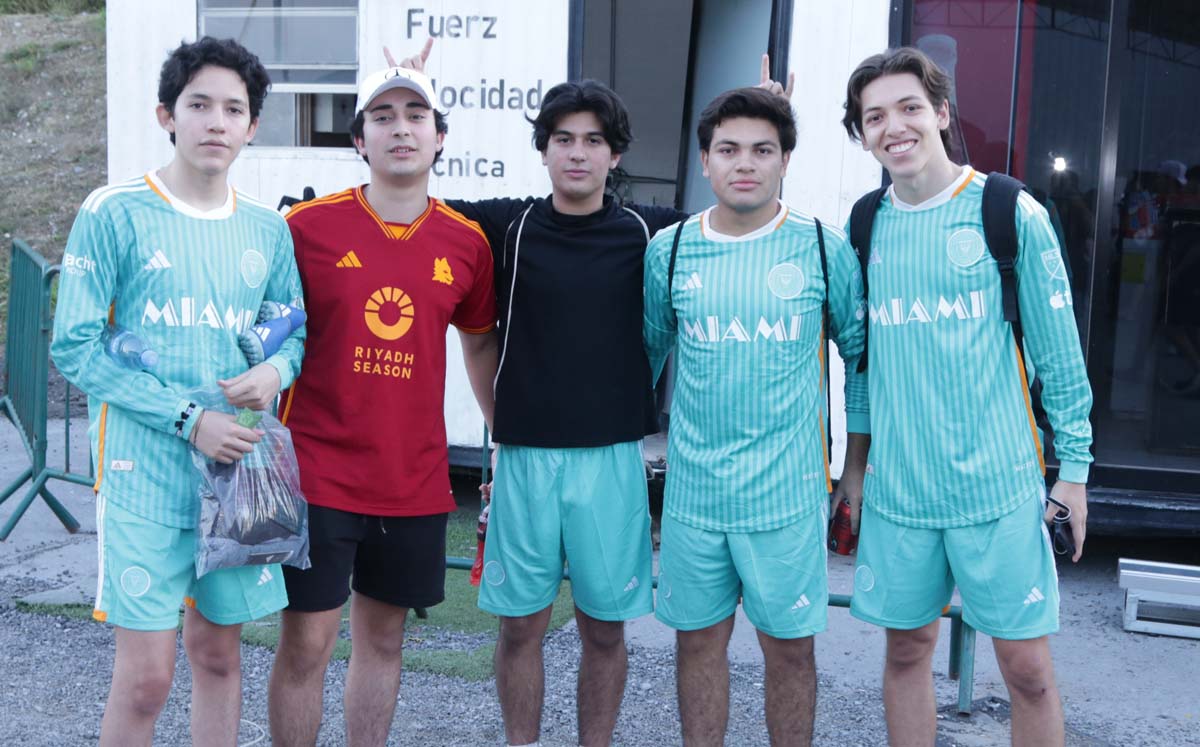 Alfonso Infante, Ricardo Manzur, Rogelio Guillén, Enrique Guzmán y Gabriel Niño de Rivera