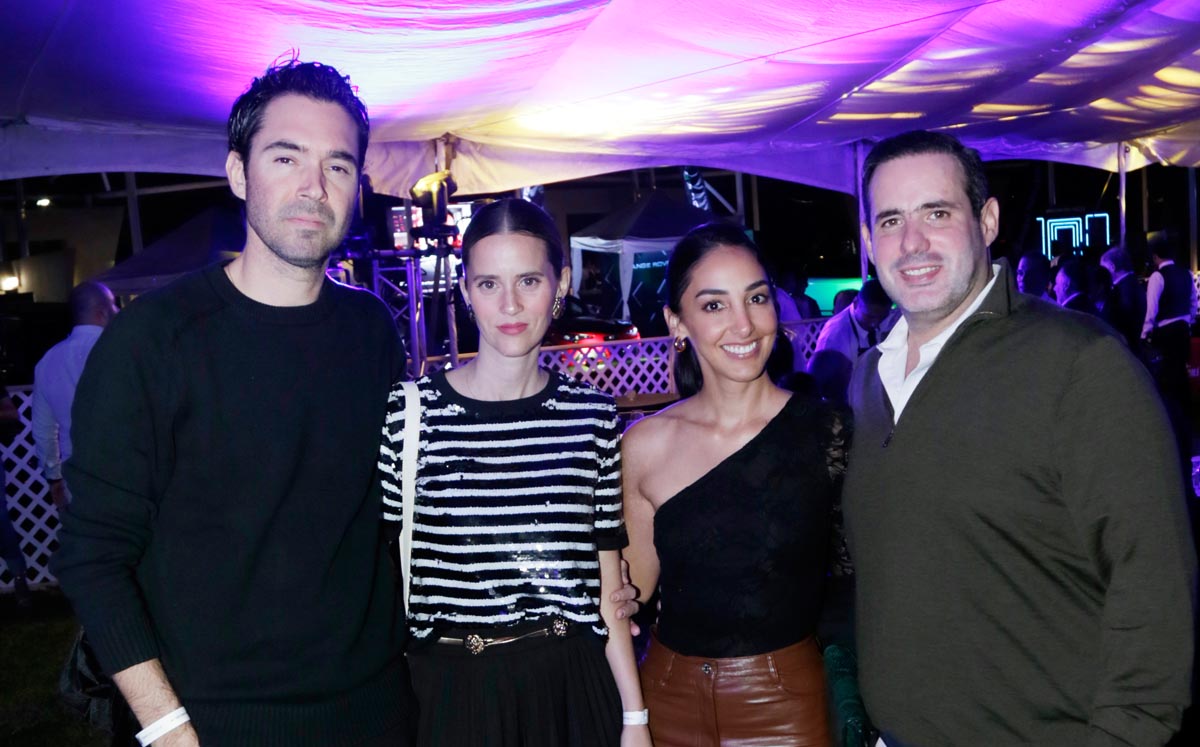 Daniel Aguilera, Alejandra Garza, Adriana Montemayor y Rogelio Garza