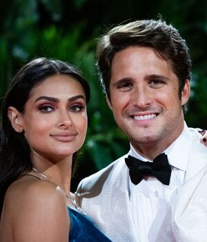 Diego Boneta y Renata Notni protagonizan presunta pelea en público (Foto: Getty)