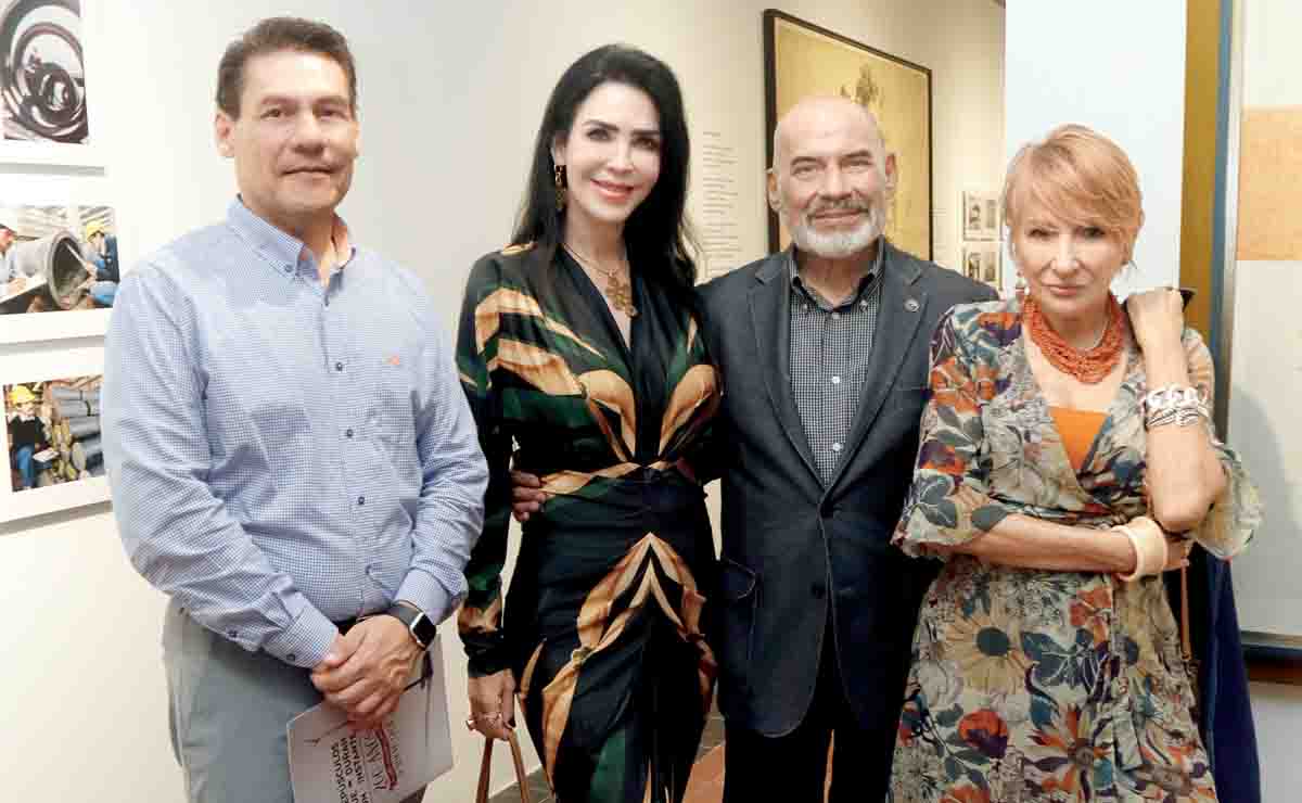 Francisco Juárez, Martha Martínez de Ruiz, Alberto Villarreal y Rosina Ramón / Fotos: Omar Valdez