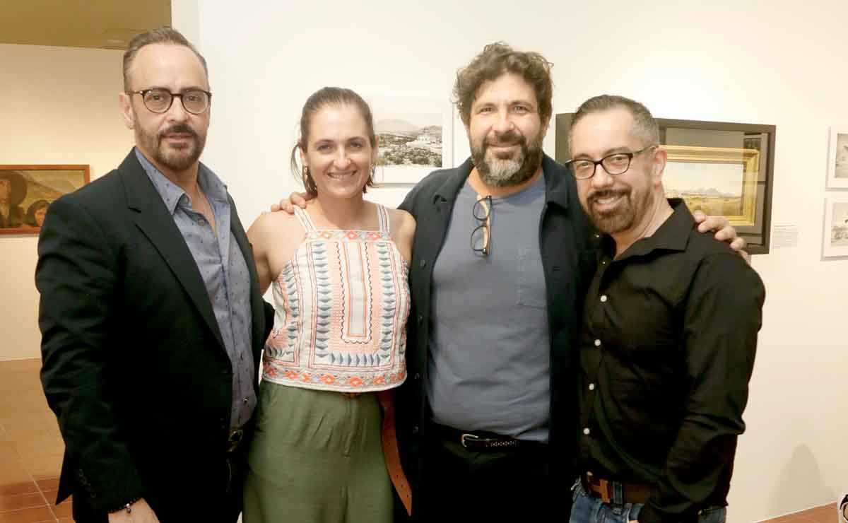 Gerardo Barrios, Sofía Landa, Isaac Sepúlveda y Carlos Barragán  / Fotos: Omar Valdez