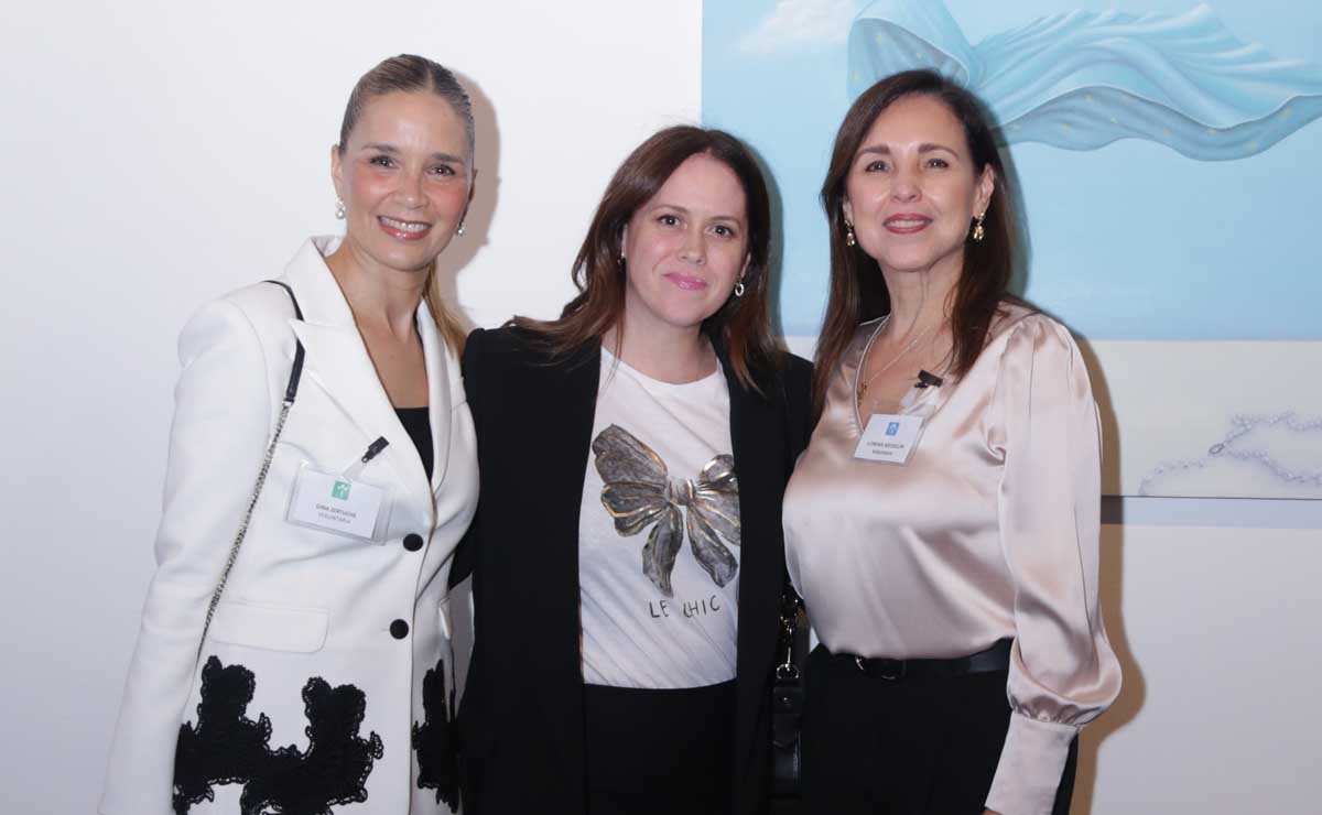 Gina Zertuche, Alejandra del Real y Lorena Medellin / Fotos: Roberto Alvarado