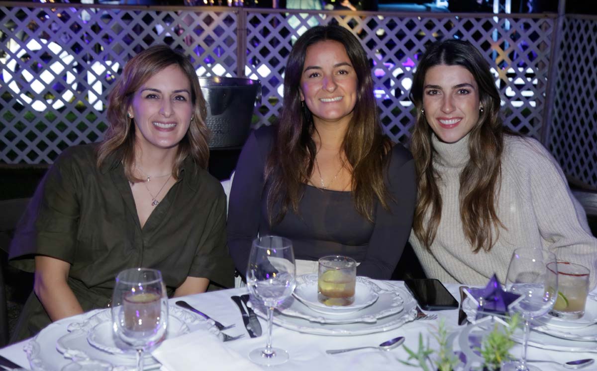 María José Torres, Pamela Valle y Mariel Hauser