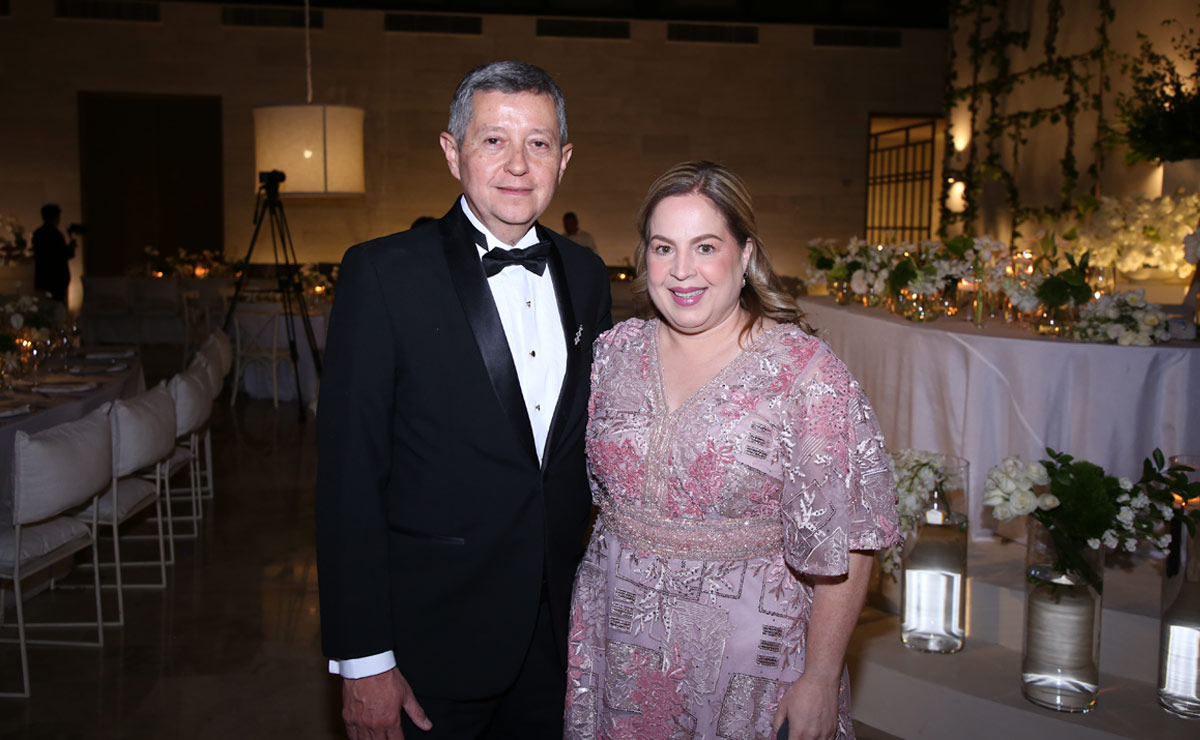 Papás de la novia. Gerónimo y Ana Cristina