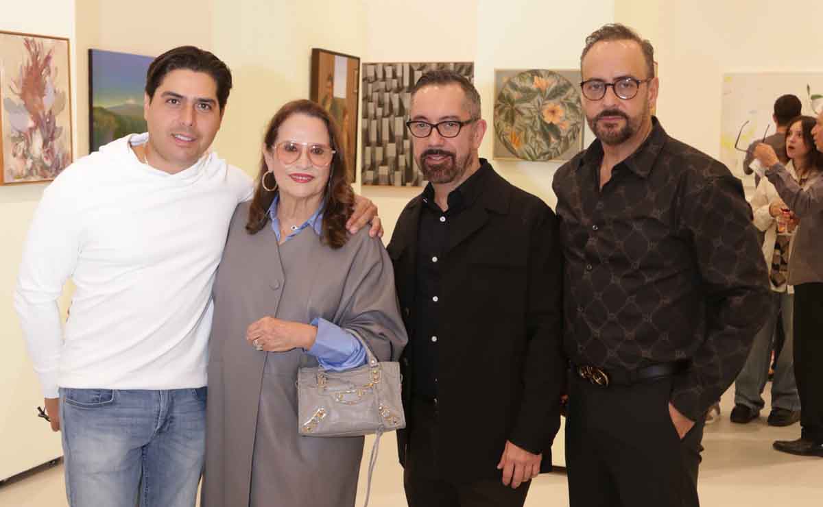 Rodrigo Todd, Elvira Lozano de Todd, Carlos Barragán y Gerardo Barrios / Fotos: Roberto Alvarado