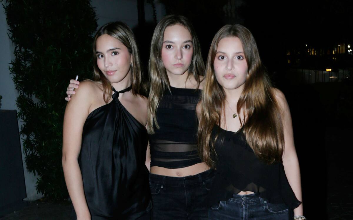 Romina González, Roberta Salinas y Felimir González