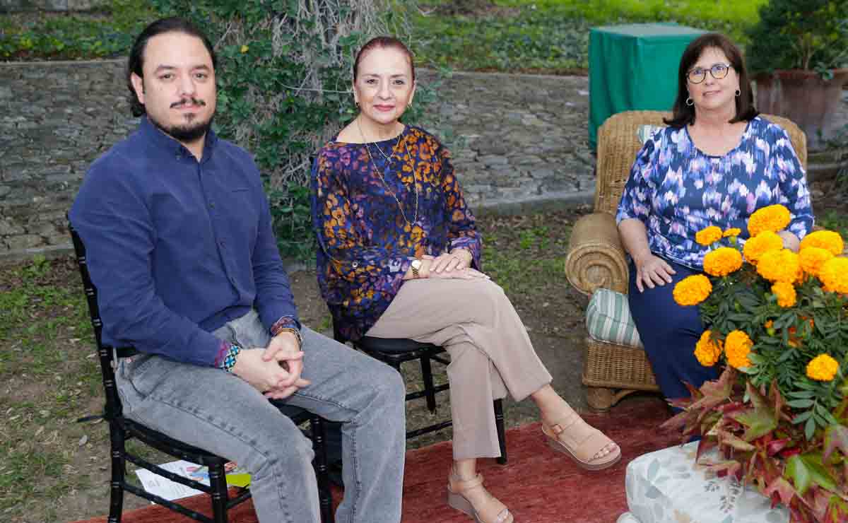 Sergio Tavera, Leticia Treviño y Rosa Maria Gonzalez / Fotos: Daniel Saldívar