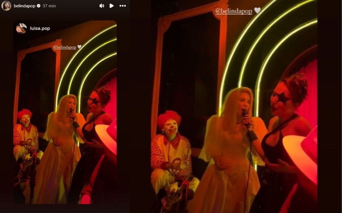 Belinda y Majo Aguilar en el 'Beliween' (Instagram)