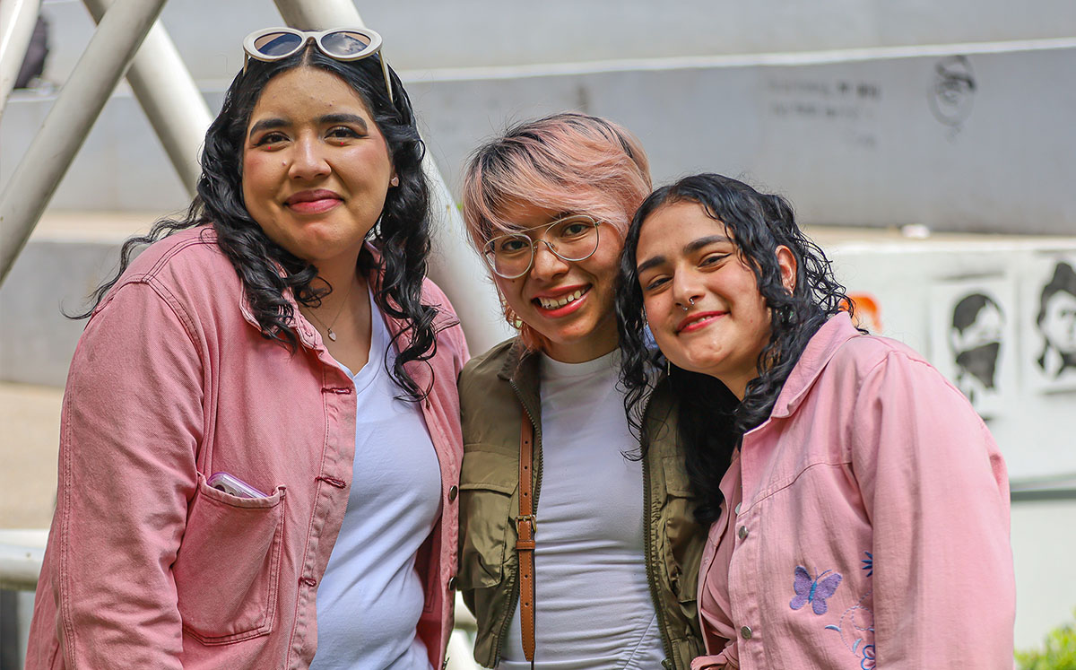 Nataly Flores, Alejandra López y Mareli Plata (Edgar Segura)