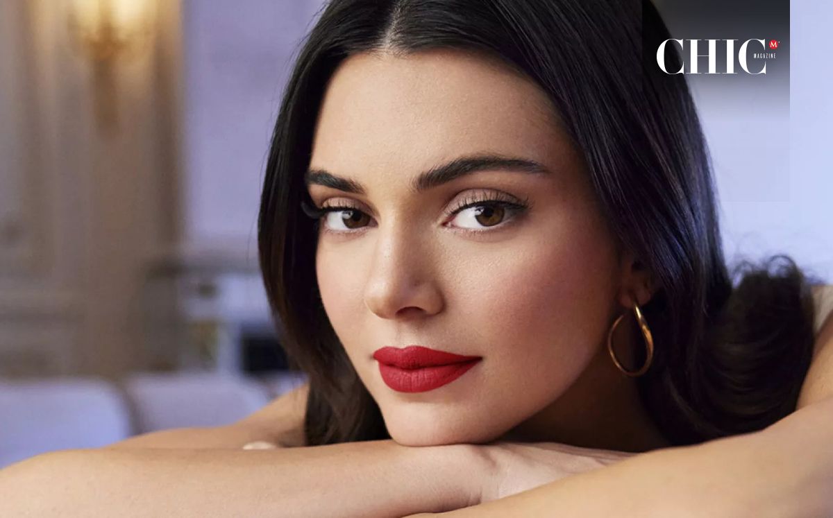 Kendall Jenner y los detalles del labial rojo que usa (Instagram)