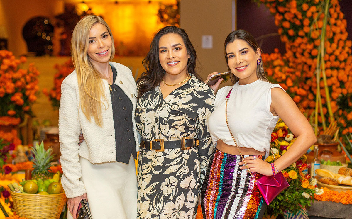 Marian Aguilar, Johanna Romero y Andrea Portugal