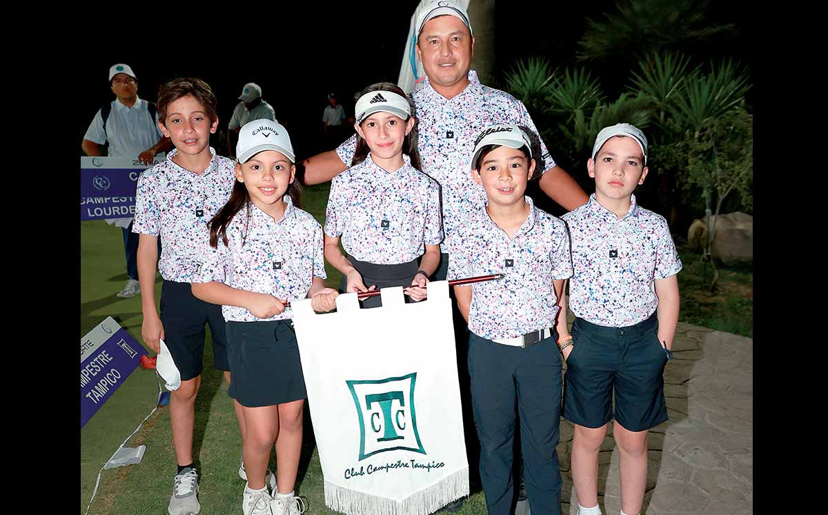ALEJANDRO, AMAYA MARTÍNEZ, MARÍA JOSÉ HINOJOSA, FERMÍN GONZÁLEZ, HUMBERTO DE LA CUENTA Y RAÚL ESPINOZA participaron en el torneo