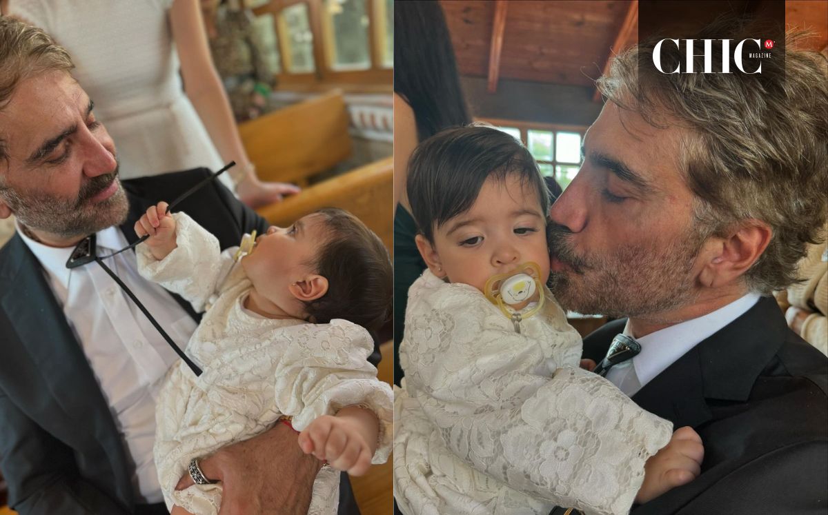 Alejandro Fernández en el bautizo de su nieta (Instagrma)