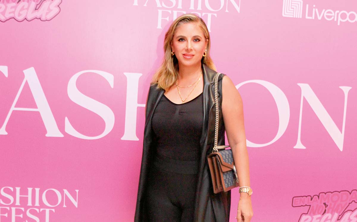 ANDREA LEAL llegó con su mejor outfit a la pasarela