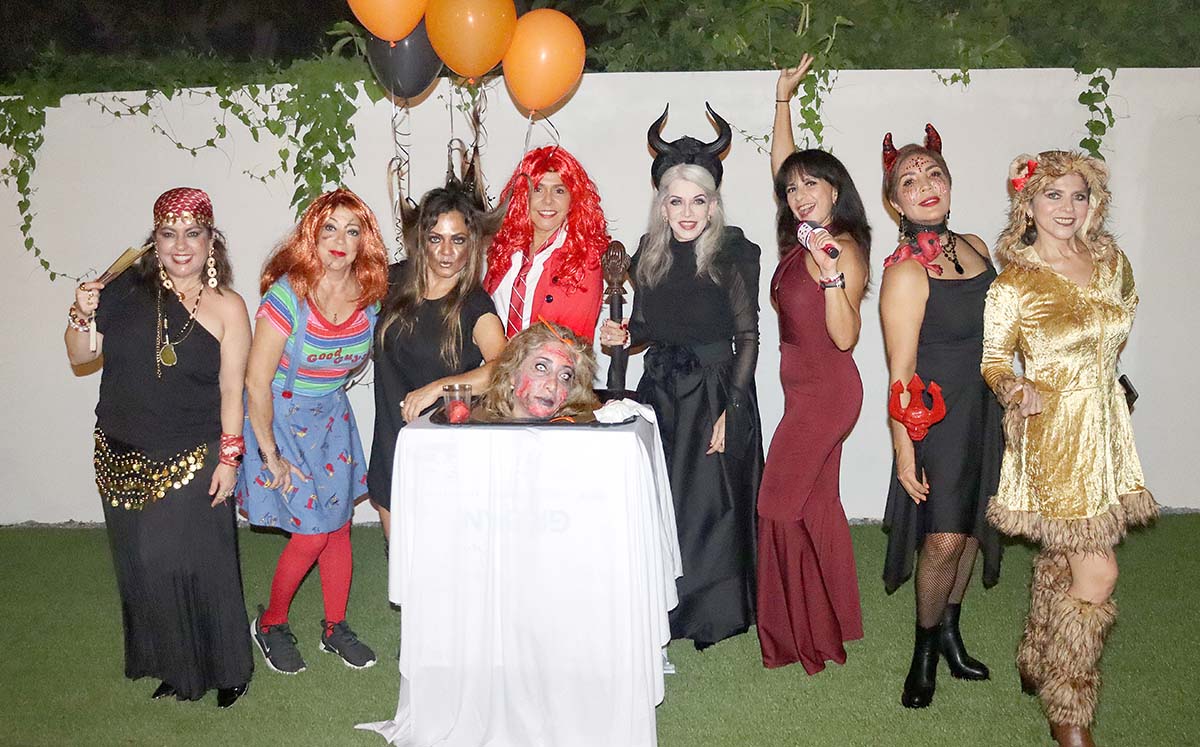 HEDI SALIVA, GABY CRUZ, LETY TERRAZAS, VALERIA MONROY, ROXANA PEREZ, ISABEL REYES, EUGENIA DE LA CUESTA, MARCELA SALVIA, ROCIO NAVARRO Y MARITONI MTZ