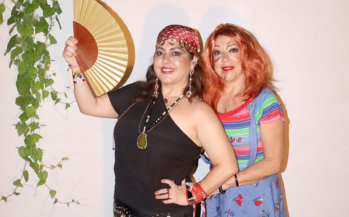 HEDI SALIVA Y GABY CRUZ llegaron puntuales a la fiesta