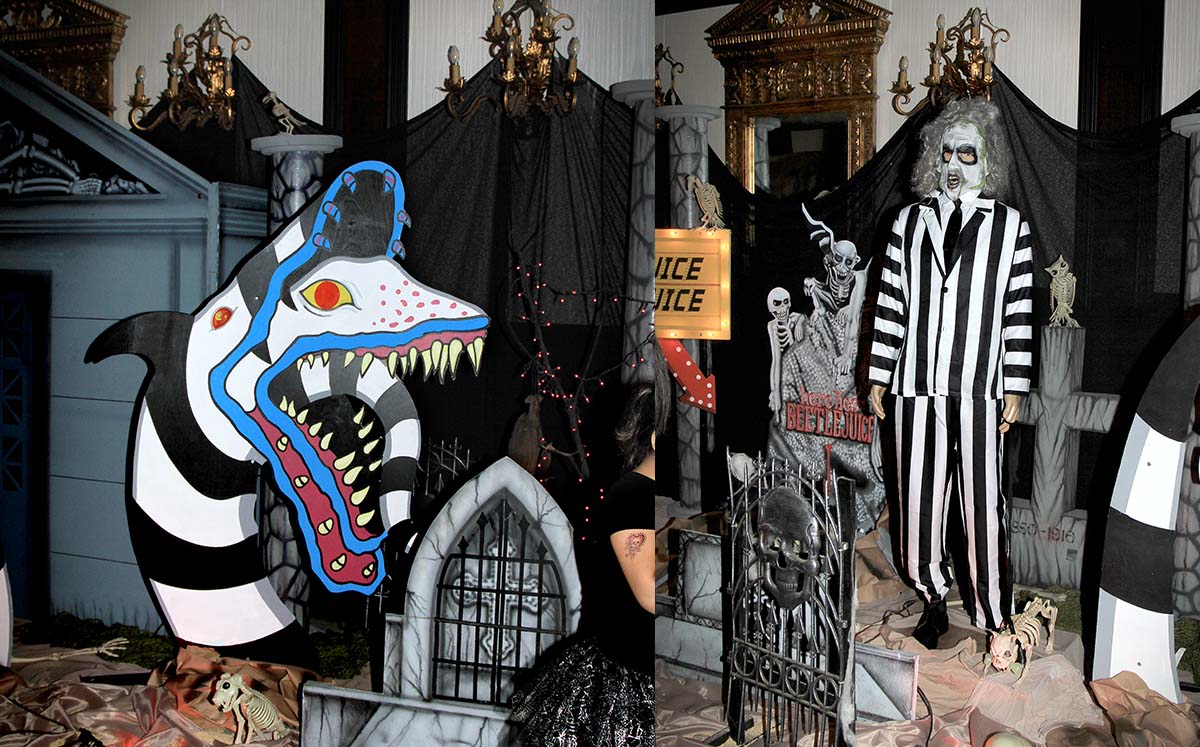 Con la temática de Beetlejuice, el Casino Tampiqueño festejó la noche de brujas