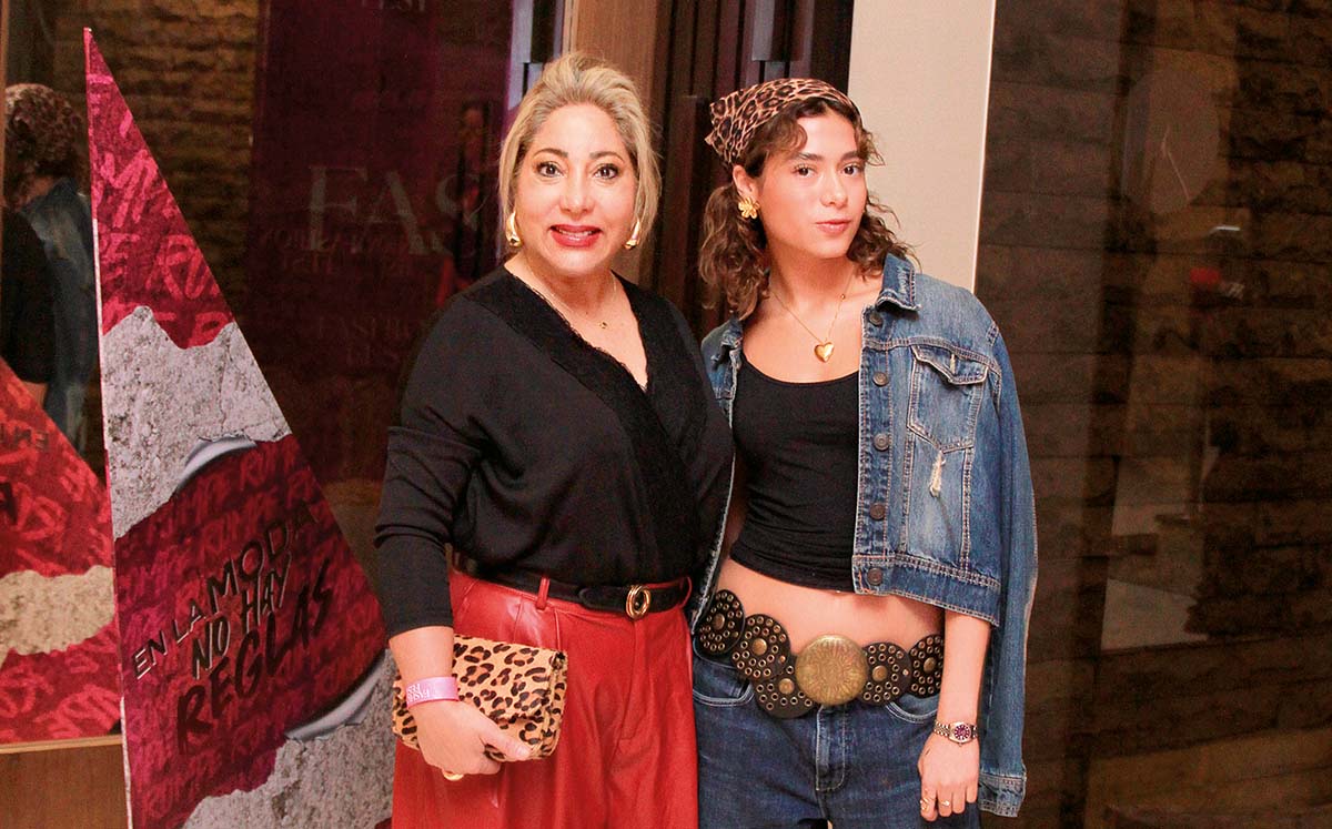 MARITONI MARTÍNEZ: "Me encantaron los outfits, qué padre se ve esta temporada otoño – invierno. El evento salió precioso" Y MARÍACARLA MARTÍNEZ