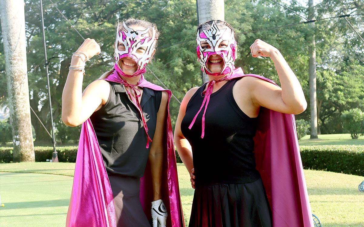 PAMELA DURAN Y PAOLA VELAZQUEZ nos encantaron con sus disfraces