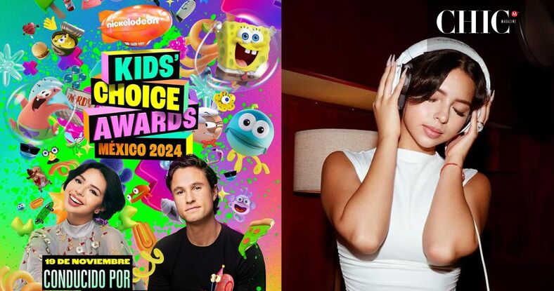 Ángela Aguilar presentadora de los premios  Kid's Choice Awards México 2024  (Instagram)